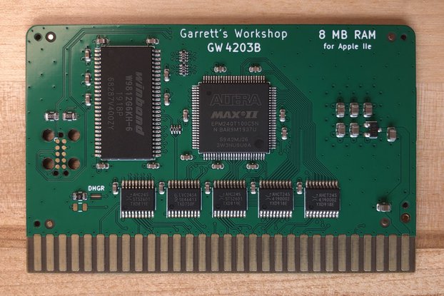 RAM2E II (GW4203B) -- 8MB RAM for Apple IIe