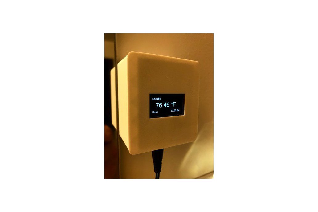 The Kube OLED Temp/Humidity Multisensor for HA 1
