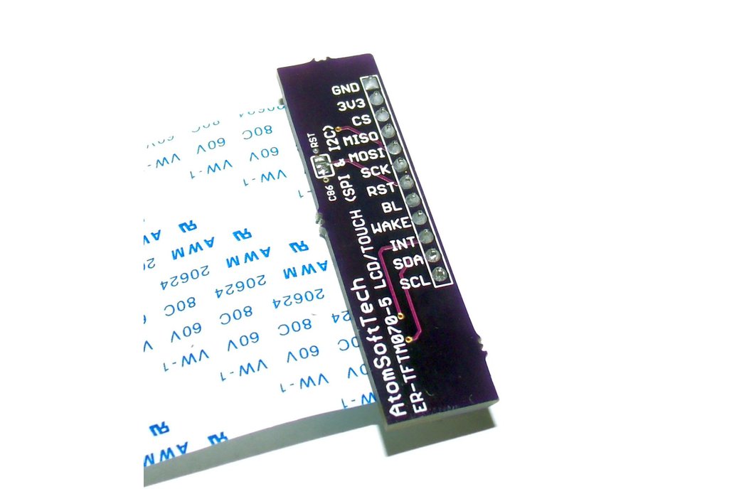 ER-TFTM070-5 SPI Adapter with I2C Touch 1
