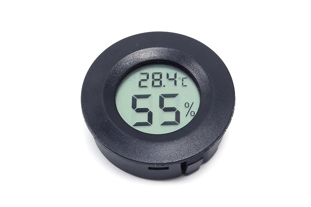 Round Probe Temperature Humidity Meter LCD(9081) 1