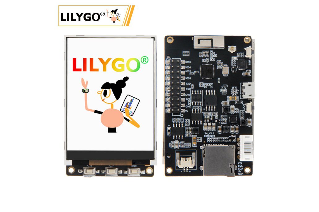 LILYGO® TTGO T4 V1.3 ILI9341 2.4 inch LCD Display 1