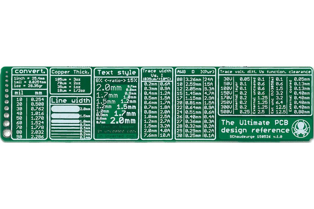 The Ultimate PCB ruler 1