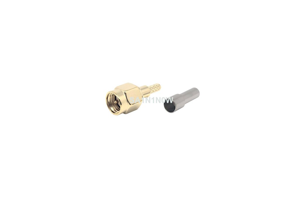 SMA Male Straight Connector SA1N1N0W - 3pcs 1