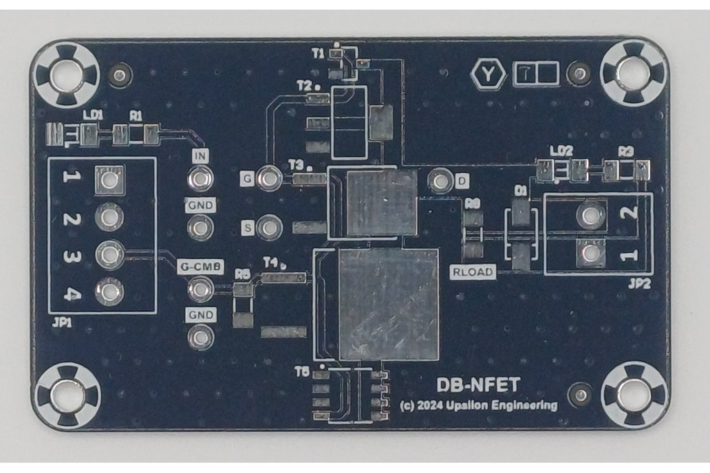 Testboard for NFET transistors 1