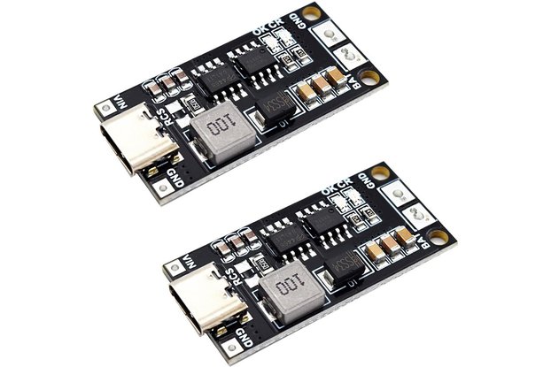 2pcs Type C BMS 3S 2A Lithium Battery Charge Board