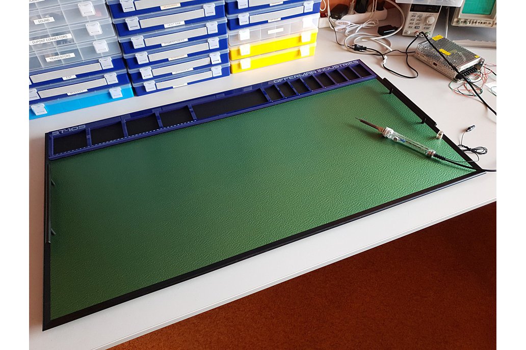 Aluminum soldering tabletop, size 105x60cm 1