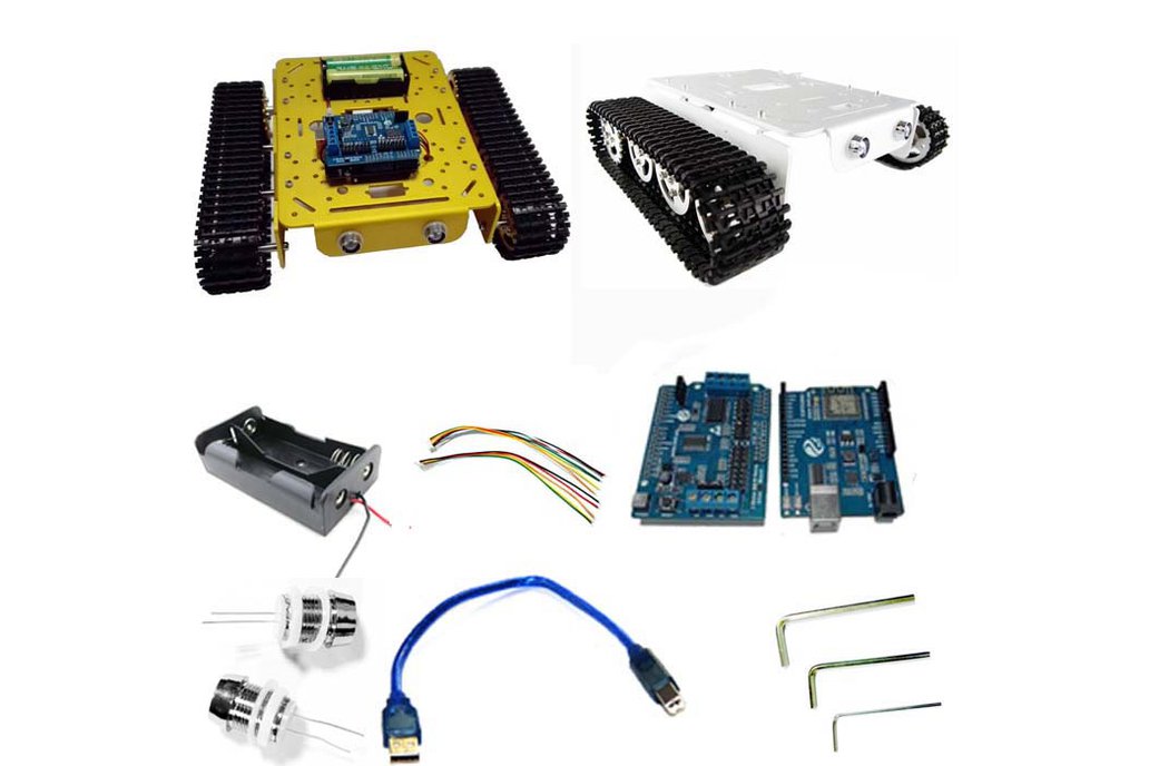 Arduino wireless wifi tank car kit 1