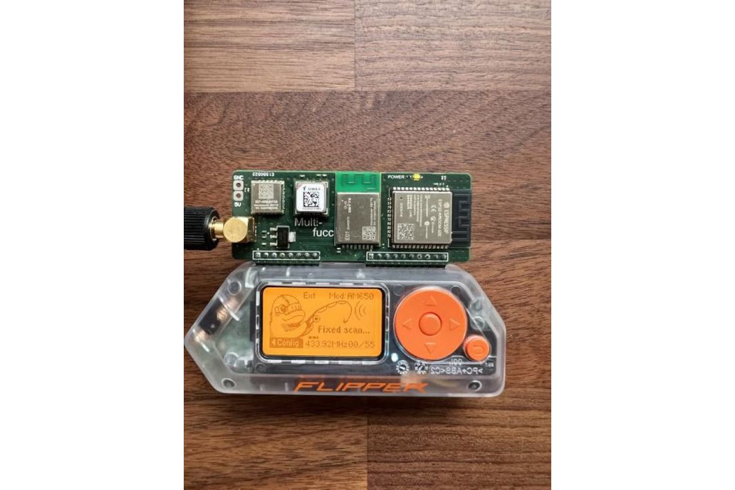 Flipper Zero MULTI-FUCC Board by Sil 1