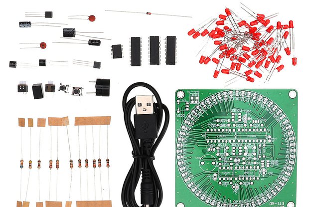 EQKIT® 60 Seconds Electronic Timer Kit DIY Parts