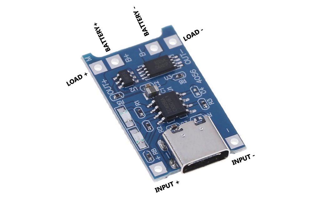 TP4056 5V 1A USB Type-C Battery Charging 1