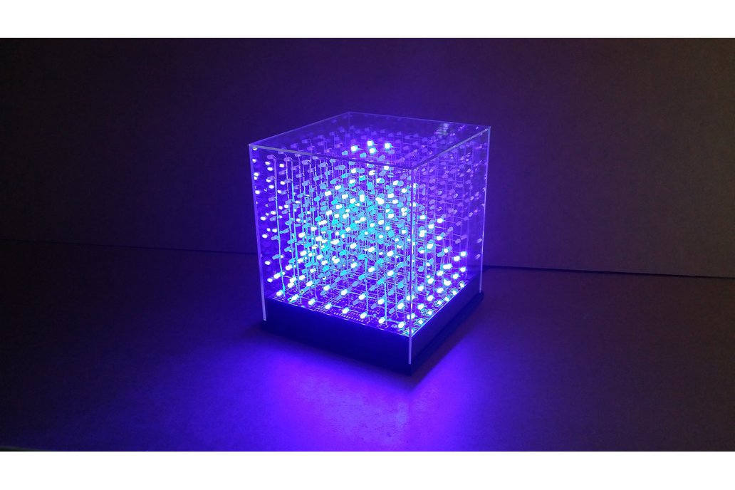 Pilfer Schaduw Charmant jolliCube – 8x8x8 LED Cube (SPI) DIY Kit from jolliFactory on Tindie