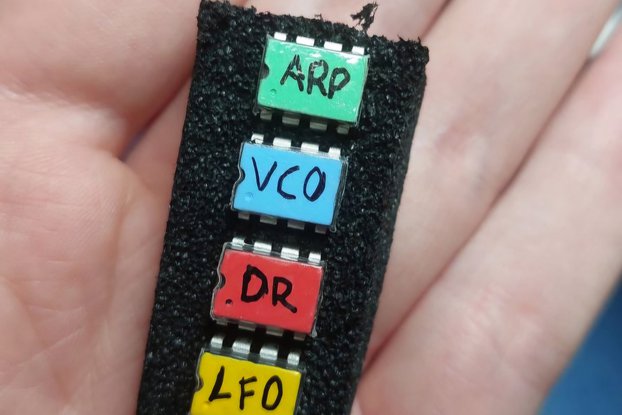synth PreProgrammed Chips for Kastle Bastl