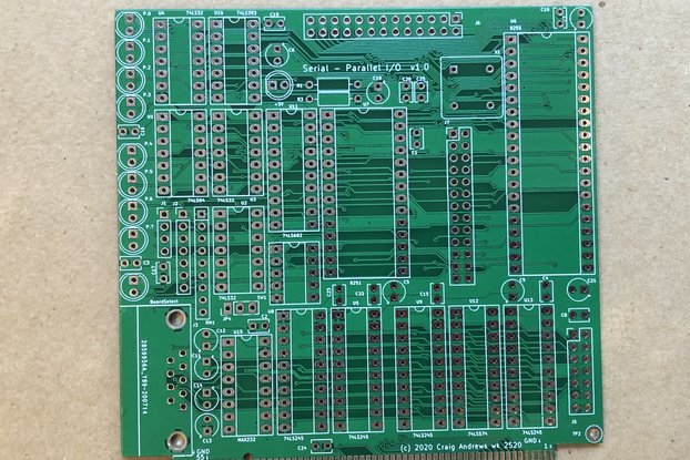 SBC-85 SPIO (Serial-Parallel I/O) v1.0 TIN