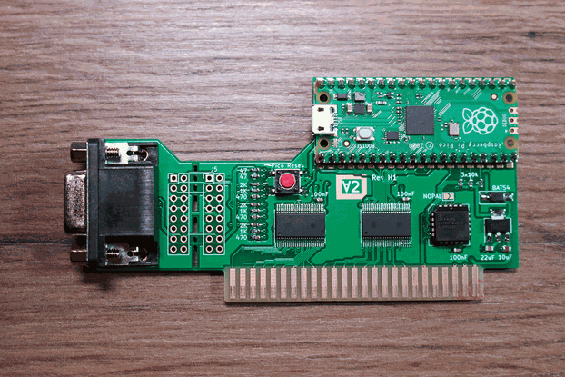 ∀2 Analog - Apple II VGA Card - V2 PicoPal AppleII