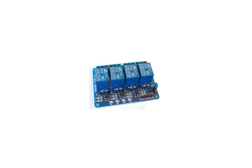4 Channel isolated relay board 1