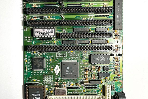 Vintage ECS Motherboard 8517 Ver 3.3 Parts