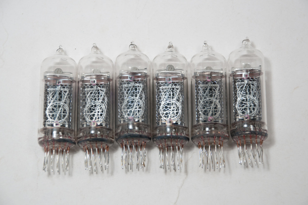 Set of 6 pcs IN-14 model nixie tubes