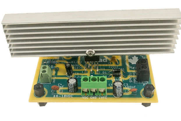 Audio Amplifier LM1875 ClassAB Assembled PCB Board
