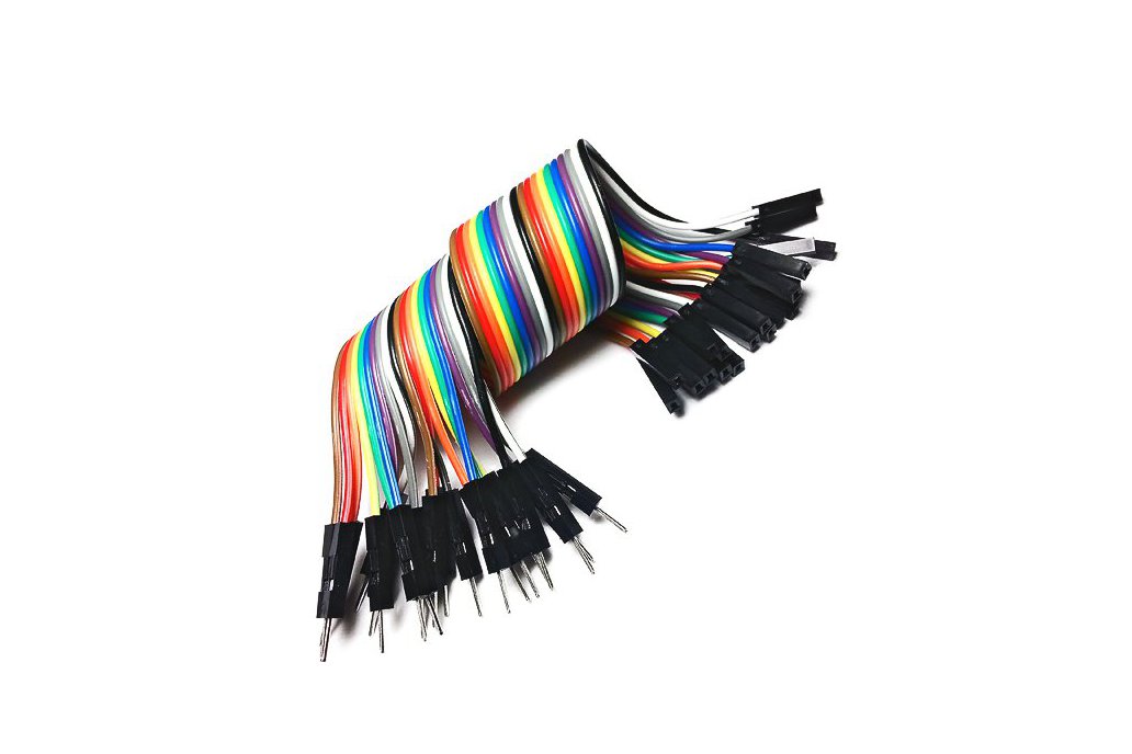 Male to Female Cable Jumper 20cm 20-Pin 2.54mm 1