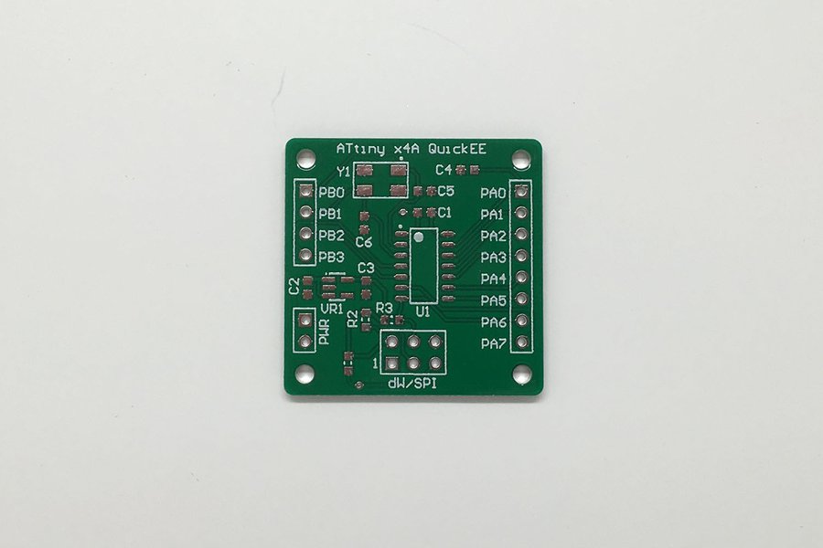 Atmel ATtiny x4A QuickEE Proto Board from MetreIdeas on Tindie
