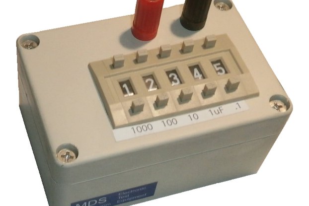 Electrolytic Capacitance Decade Substitution Box