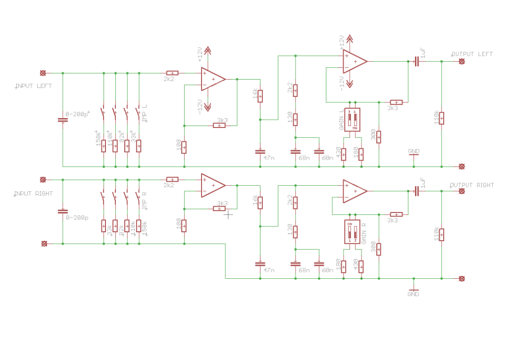 Muffsy Phono Preamp Kit from muffsy on Tindie
