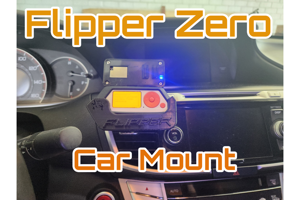 Flipper Zero Car Mount - 3d Printed Various Colors 1