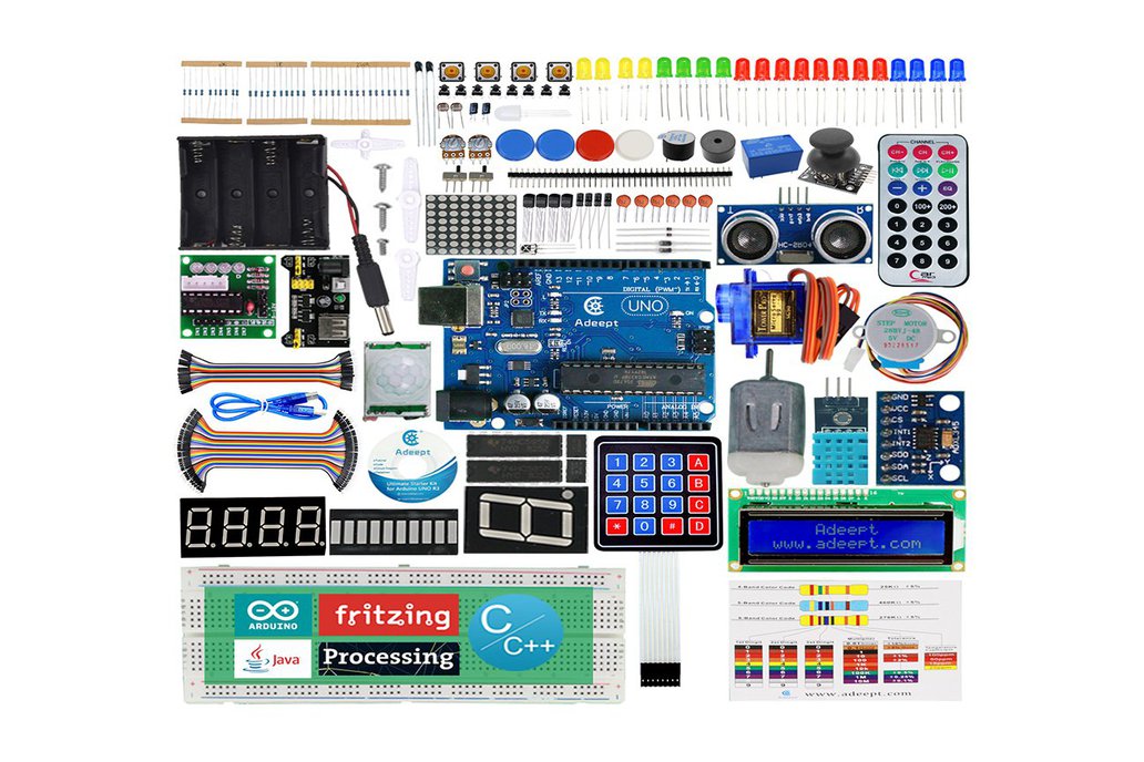 Adeept Ultimate Starter Kit for Arduino UNO R3 1
