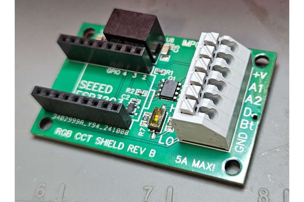 Addressable RGB/Analog CCT Shield 1