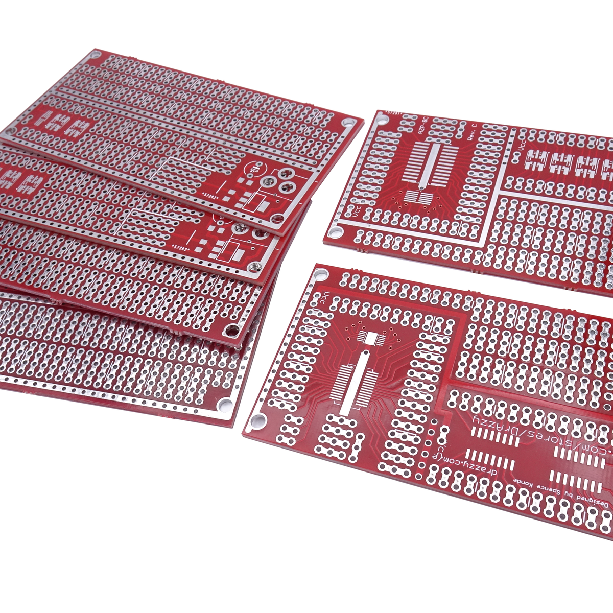 Mint-tin size prototyping board from Azduino by Spence Konde on Tindie