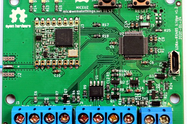 Low power LoRa I2C & RS485 node