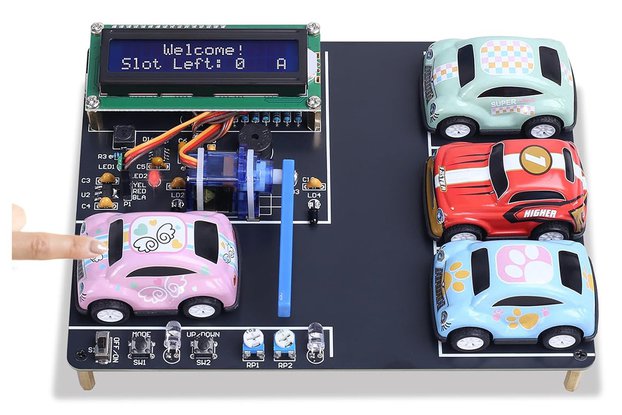 Mini Parking Lot Simulation DIY Soldering Kit