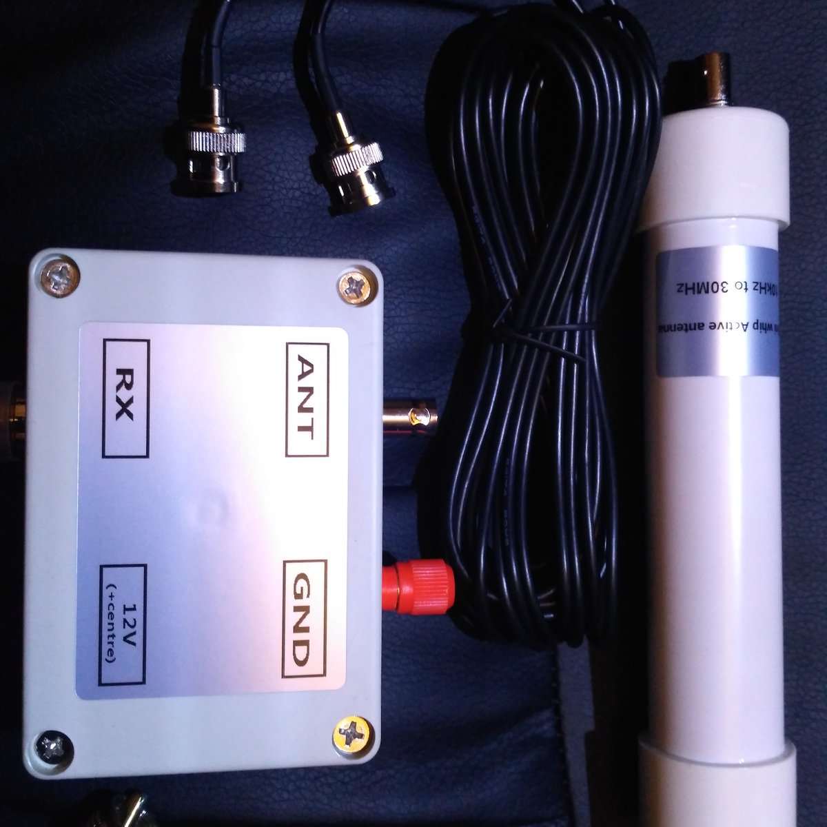 MiniWhip Active Antenna Assembled in Box HF LF VLF mini-whip sdr RX portable