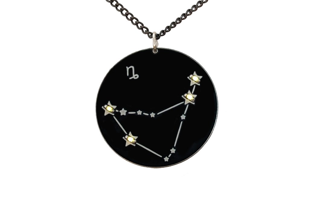 Capricorn Star Sign Pendant Light Up Necklace 🐐 1