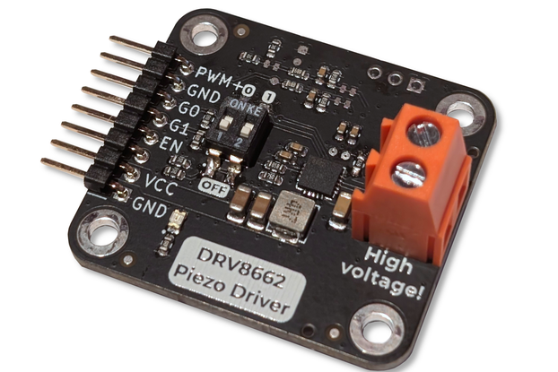 DRV8662 Piezo Haptic Driver Breakout Board Rev2