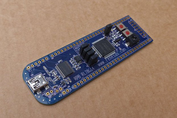 Renesas RL78/G14 evaluation board YRPBRL78G14