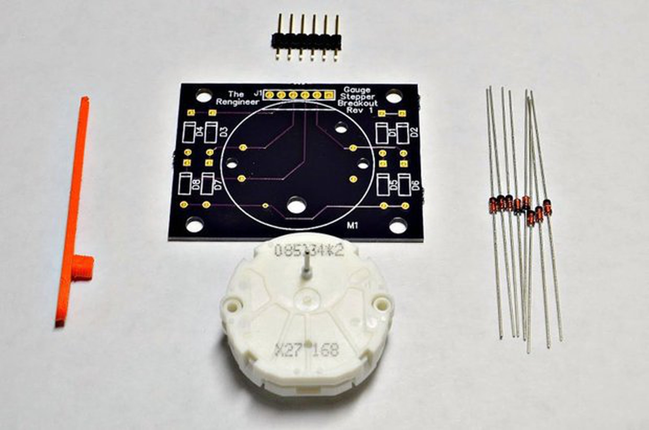 Analog Gauge Stepper Breakout Board from TheRengineer on Tindie