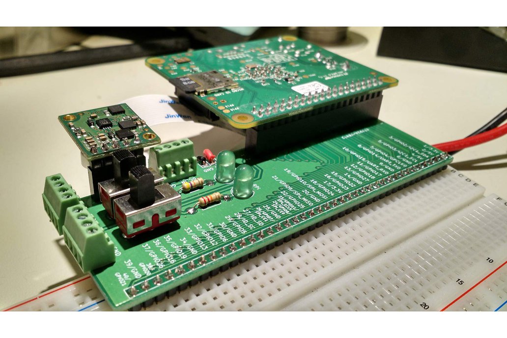 Raspberry Pi (40 pin) Breadboard Adapter 1