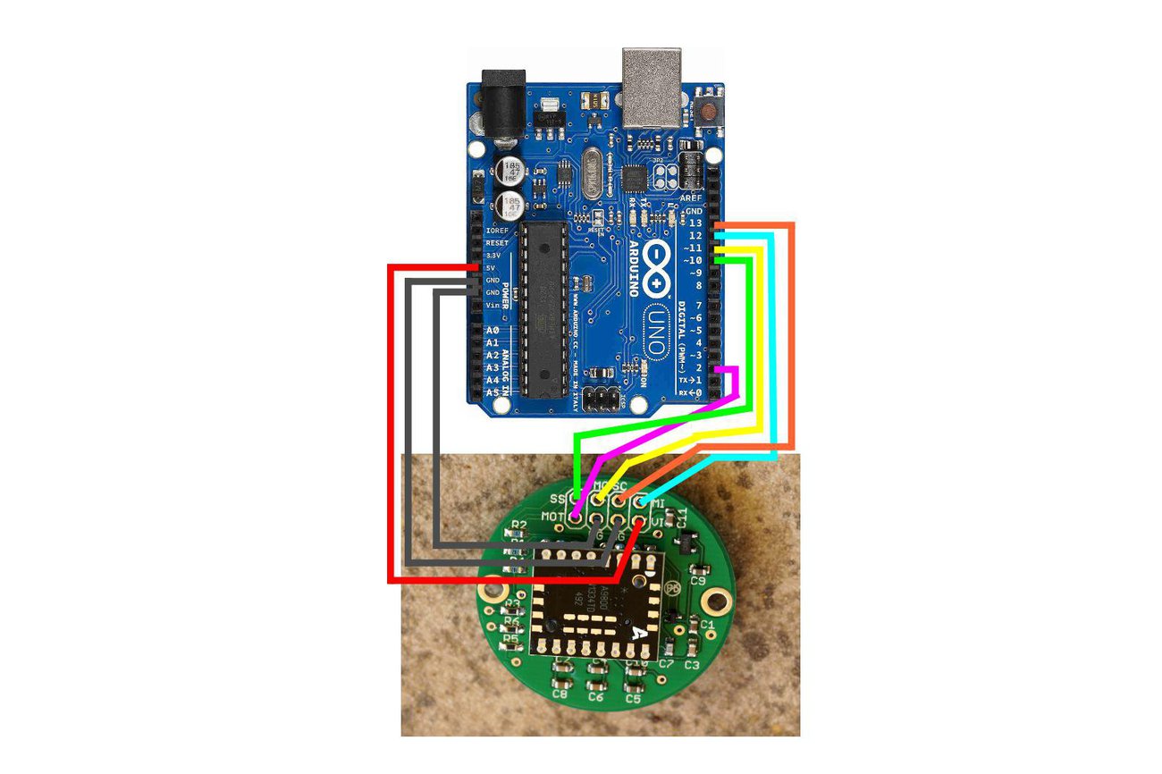 ADNS9800 Laser Motion Sensor from Jack Enterprises on Tindie
