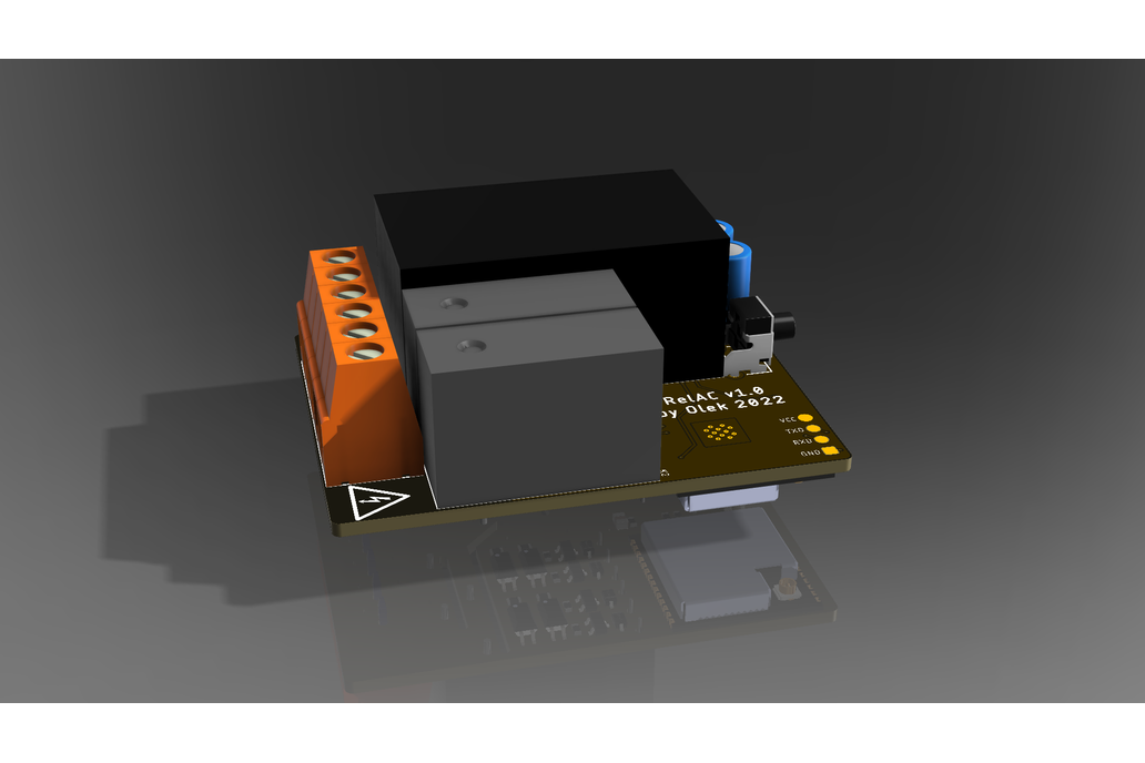 RelAC - Relay module for smart home appliances 1