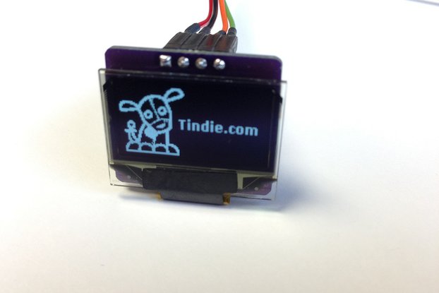 0.96" OLED i2c Display (3.3V only)