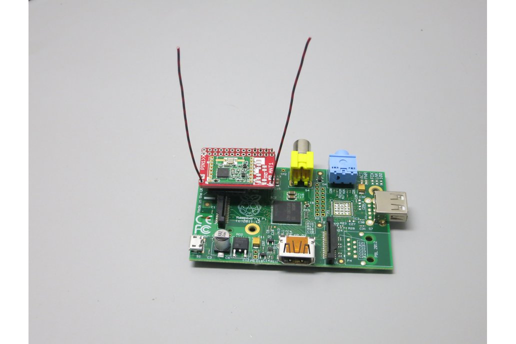 RFM69 Radio HAT for Raspberry Pi 1