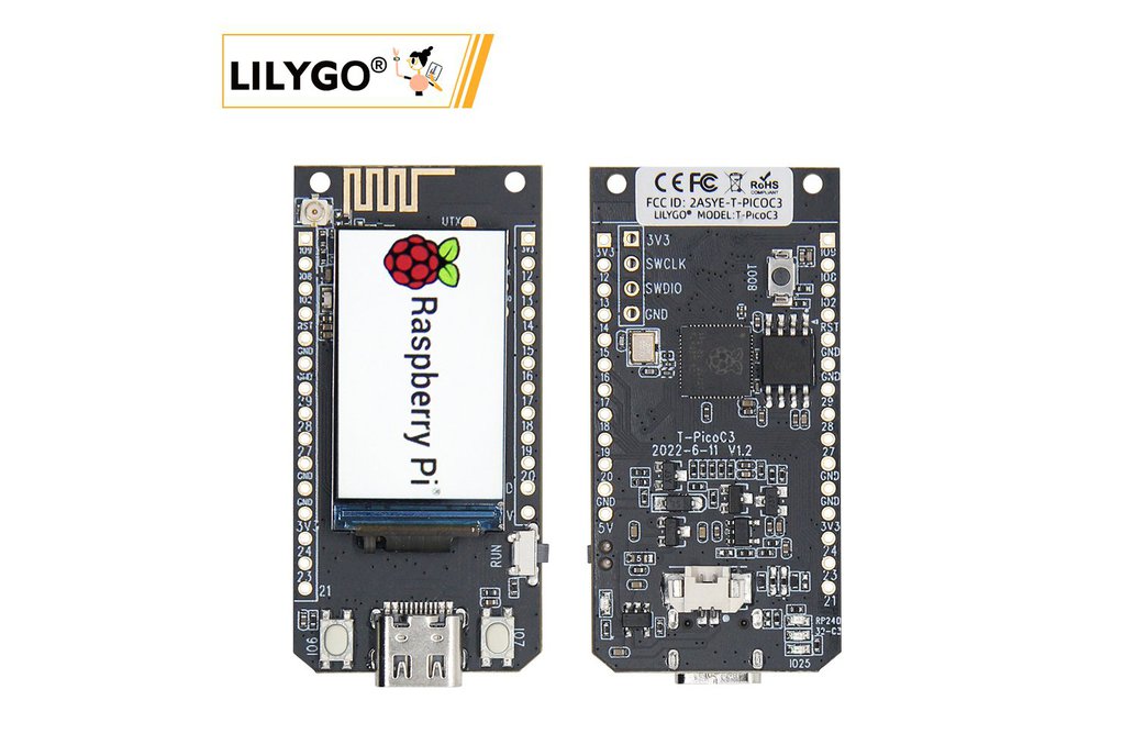 LILYGO® T-PicoC3 ESP32-C3 RP2040 Wireless WIFI 1
