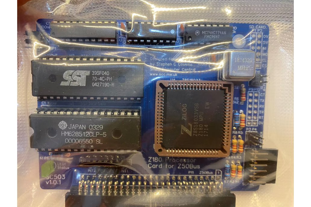 SC503 Z180 Processor Card for Z50Bus 1