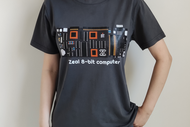 T-shirt for Zeal 8-bit Computer