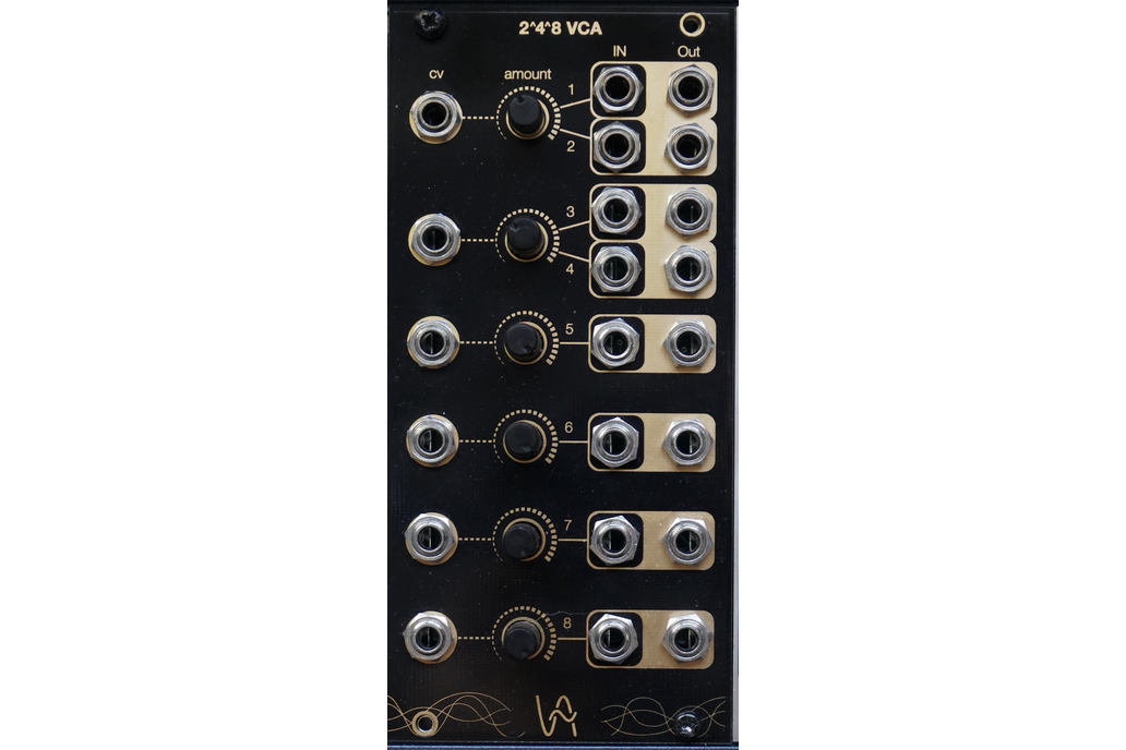 2^4^8 - 8CH VCA Eurorack module 1