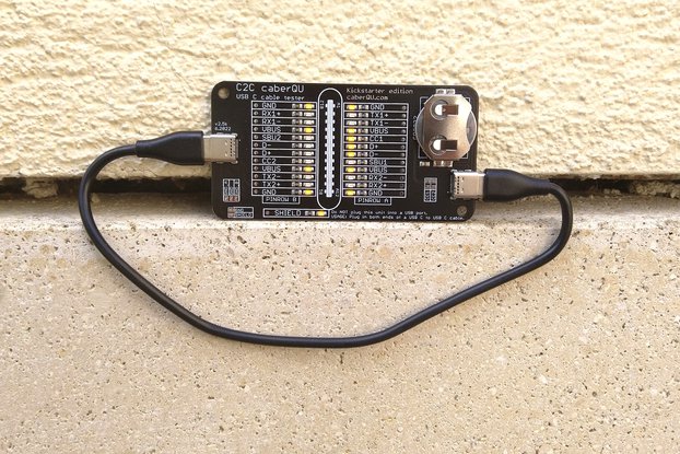 USB C cable tester - C2C caberQU