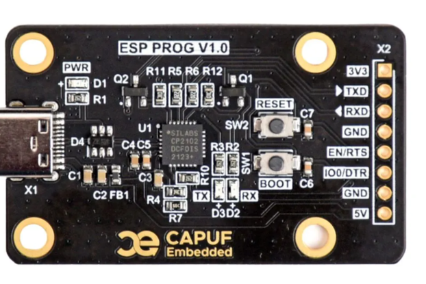 ESP PROG V1 : ESP USB Serial Adapter & Programmer