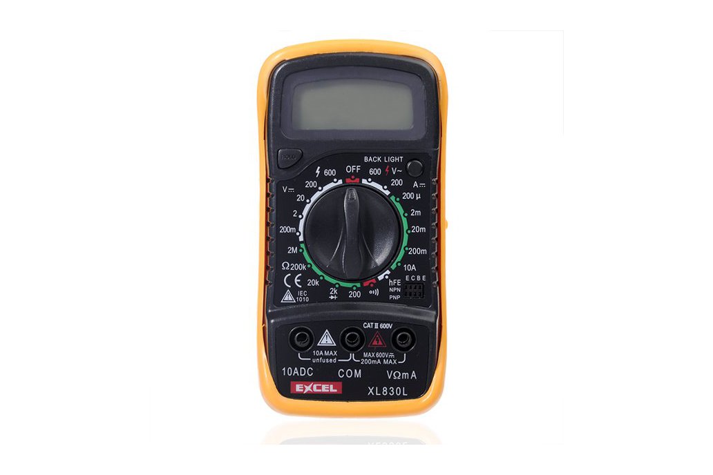 LCD Digital Voltmeter Ohmmeter Ammeter Tester 1