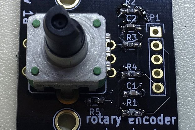 Mountable rotary encoder breakout